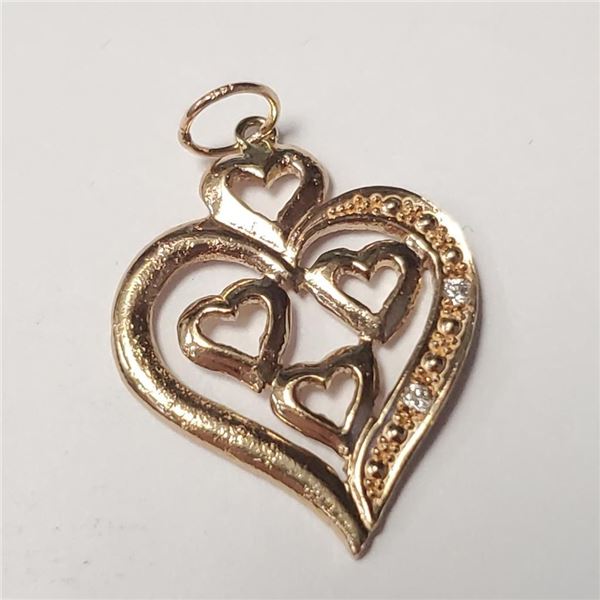 $800 10K  Diamond 1.2G(0.002ct)   Pendant