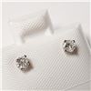 Image 1 : $1000 14K  Diamond(0.2ct) Earrings