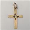 Image 1 : $80 10K  0.18G Cross Pendant