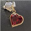 Image 1 : $500 10K  Garnet 1.5Ct  Pendant