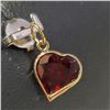 Image 2 : $500 10K  Garnet 1.5Ct  Pendant