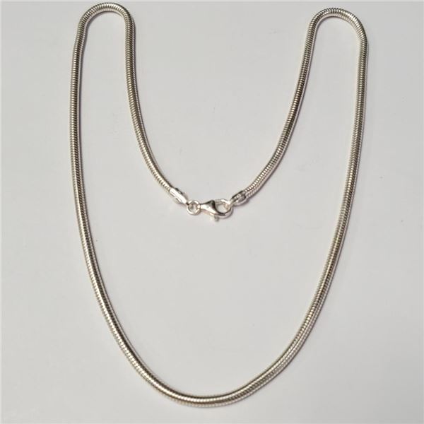 $180 Silver 17G 20" Necklace