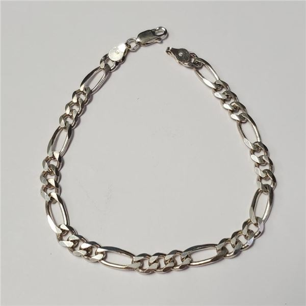 $130 Silver 11.4G 8" Bracelet