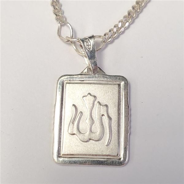 $80 Silver 16"  Necklace