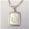 Image 1 : $80 Silver 16"  Necklace