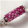Image 1 : $200 Silver Ruby 0.9Ct Ring