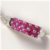 Image 3 : $200 Silver Ruby 0.9Ct Ring