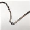 Image 3 : $120 Silver Fresh Water Pearl And Smokey Quartz 16" Necklace