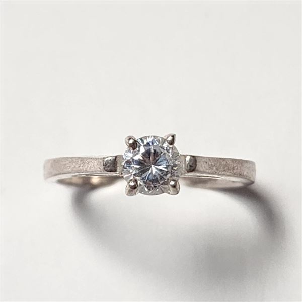 $70 Silver CZ Ring