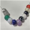 Image 3 : $300 Silver Genuine Gemstone With Free Floating Beads (Amrhtyst,Spinel,Lapis,Quartz And Moonstone) 1