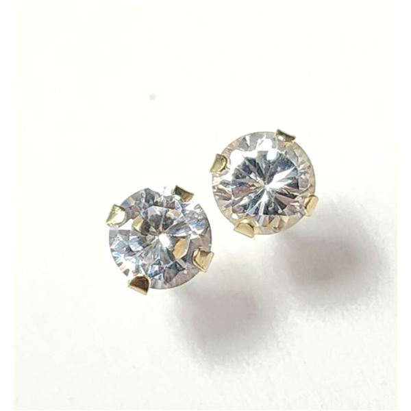 $120 14K  Cz  Earrings