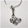 Image 3 : $60 Silver Cz 16"  Necklace