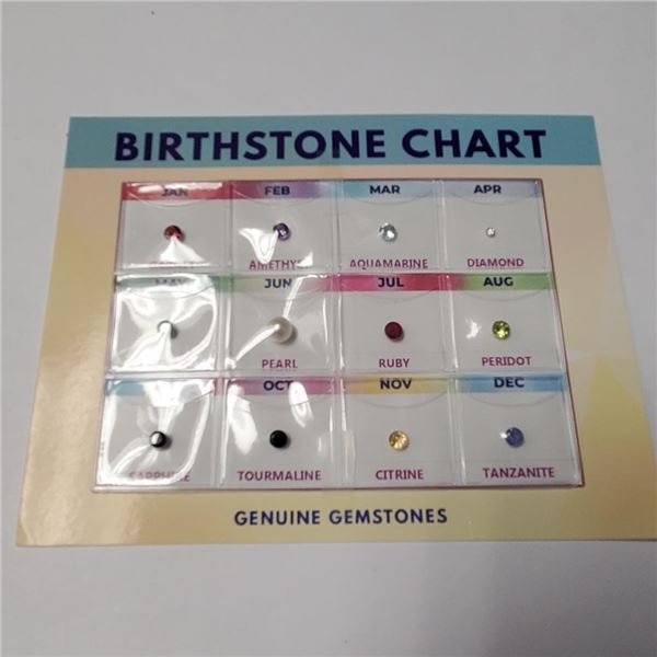 $300  Genuine Birthstone