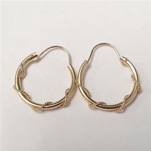 $200 14K  Small Hoop Earrings