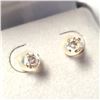 Image 2 : $100 14K  CZ Earrings