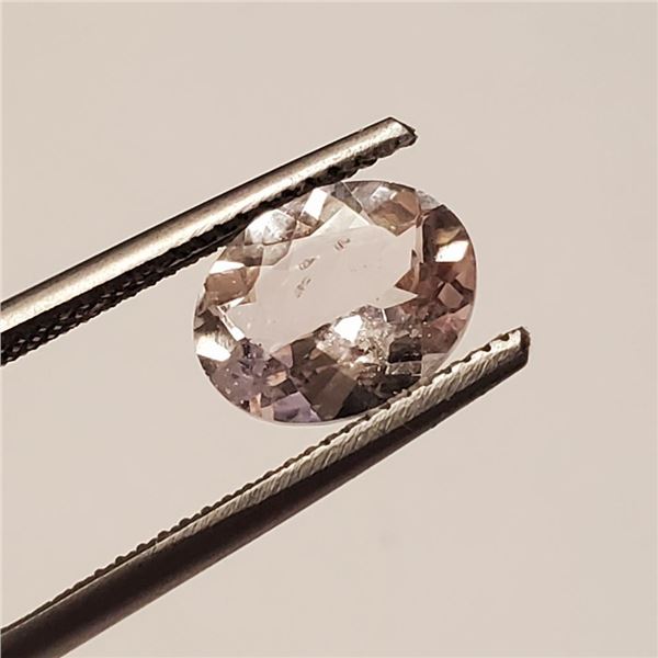 $400  Genuine Morganite(2.15ct)