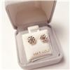 Image 3 : $1000 10K  Moissanite(2ct) Earrings