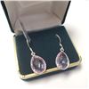 Image 3 : $200 Silver Amethyst(8.7ct) Earrings