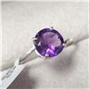 Image 2 : $160 Silver Amethyst(0.95ct) Ring