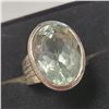 Image 2 : $240 Silver Green Amethyst Ring