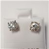 Image 1 : $1200 14K  Moissanite(1.12ct) Earrings