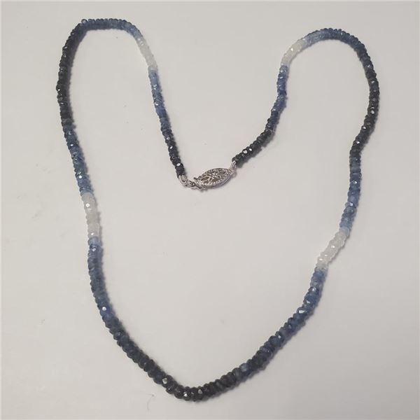 $600 10K  Sapphire 16"  Necklace