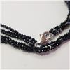 Image 2 : $280 Silver Black Spinel Necklace