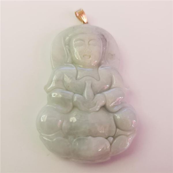 $400 14K  Jadeite Pendant