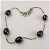 Image 1 : $120 Silver Freshwater Pearl Bracelet