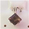Image 1 : Silver Smokey Quartz Pendant