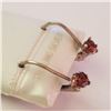 Image 2 : Silver Garnet Earrings