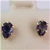 Image 1 : $200 14K  Iolite(0.8ct) Earrings