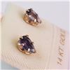 Image 2 : $200 14K  Iolite(0.8ct) Earrings