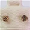 Image 1 : Silver Citrine Earrings