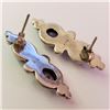 Image 3 : $440 Silver Garnet Amethyst Earrings