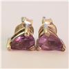 Image 1 : Silver Amethyst Earrings