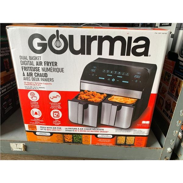 Gourmia Dual Basket Air Fryer