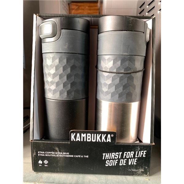 Kambukka ETNA Coffee & Tea Mug 2 Pack