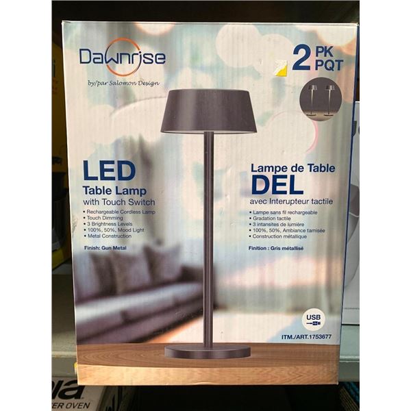 Dawnrise LED Table Lamp with Touch Switch