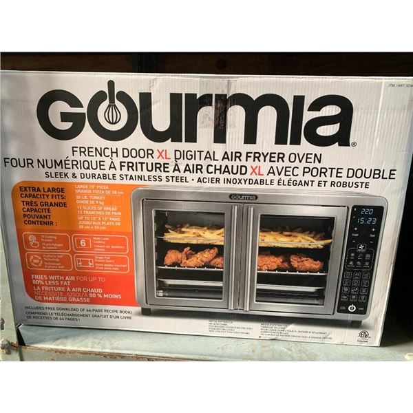 Gourmia French Door XL Digital Air Fryer Oven