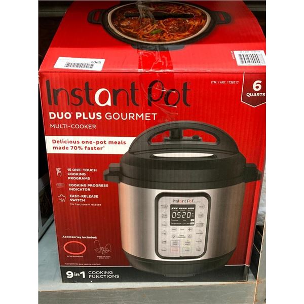 Instant Pot Duo Plus Gourmet Multi Cooker