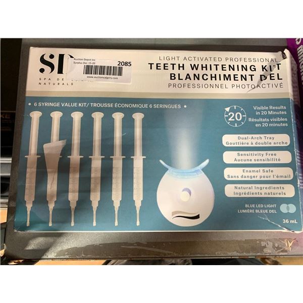 Light Activated Professional Teeth Whitening Kit