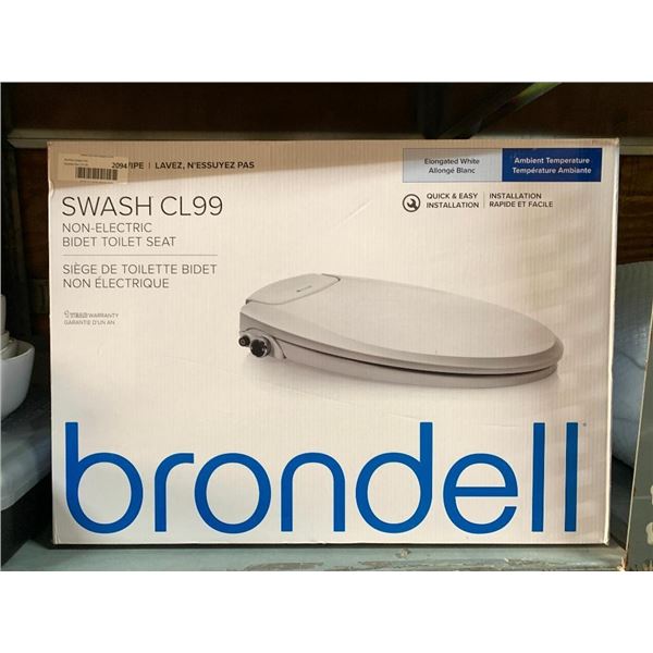 Brondell Swash CL99 Non-Electric Bidet Toilet Seat