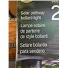 Image 2 : Solar Pathway Bollard Light 2 Pack