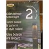 Image 3 : Solar Pathway Bollard Light 2 Pack