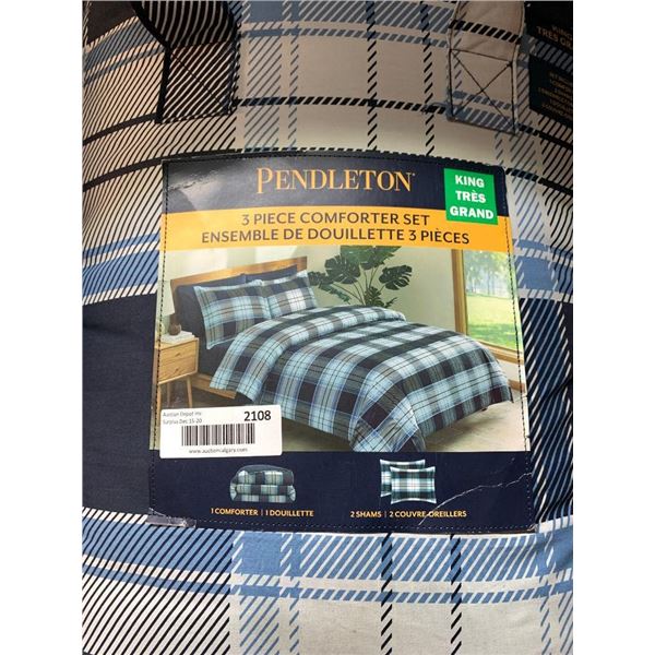 Pendleton 3 Piece Comforter Set King Size