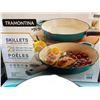 Image 1 : Tramontina Skillets Enameled Cast Iron 2 Pieces