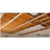 Image 1 : Snapclip Suspended Ceiling System 64sq/ft (8' x 8')