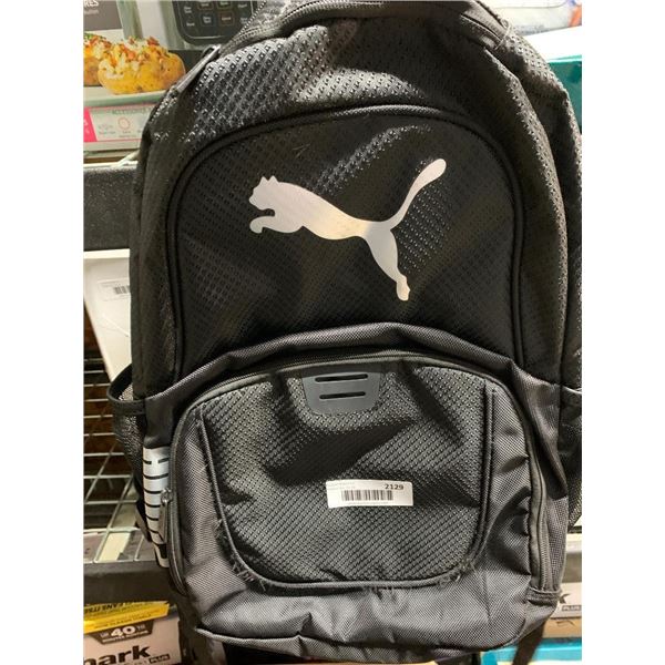 Black Puma Back Pack