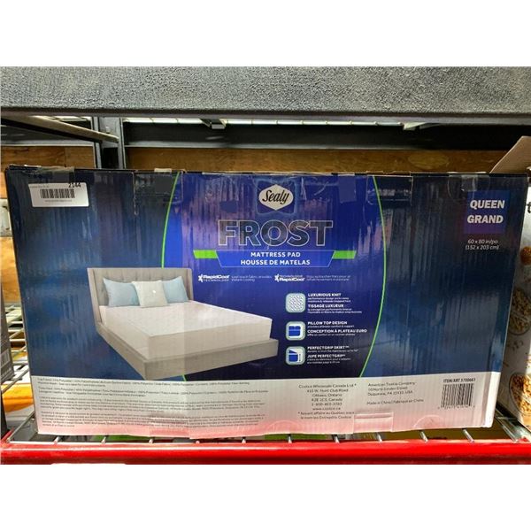 Sealy Frost Mattress Pad Queen Size